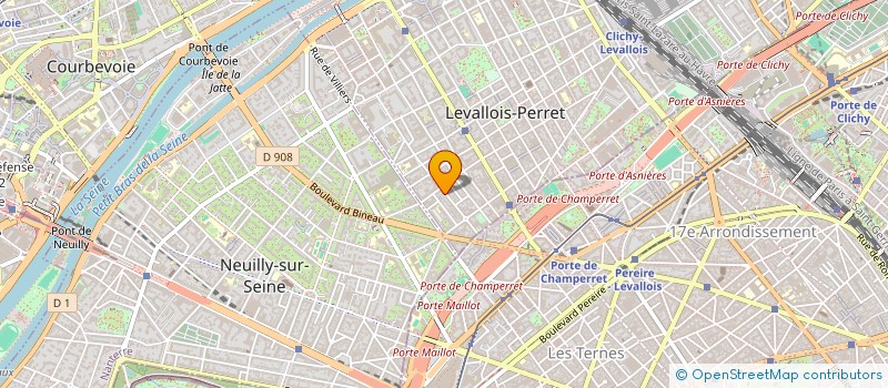 localisation de l'entreprise CLATHIB CONSEIL à LEVALLOIS-PERRET