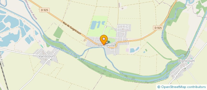 localisation de l'entreprise CLATHISA  VILLENEUVE-SUR-AISNE