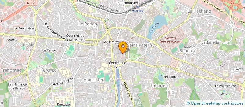 localisation de l'entreprise CLAU à VANNES