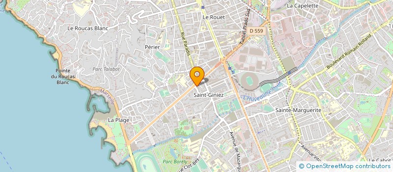 localisation de l'entreprise CLAUBERMIC à MARSEILLE