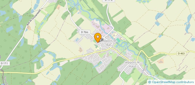 localisation de l'entreprise CLAUCOPA  SEPPOIS-LE-BAS