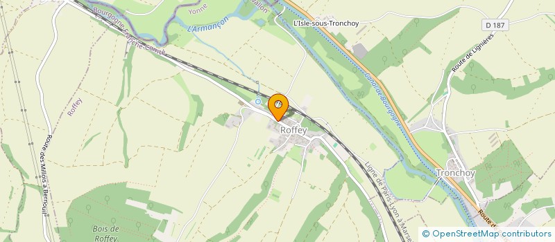 localisation de l'entreprise CLAUDAL à DIJON