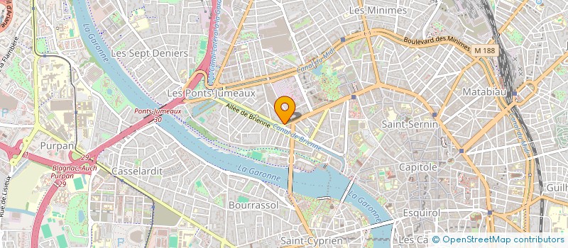 localisation de l'entreprise CLAUDE à TOULOUSE