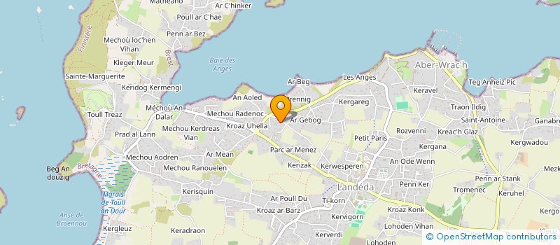 localisation de l'entreprise CLAUDE  LANDEDA