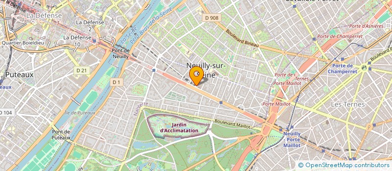 localisation de l'entreprise CLAUDE ACHARD CONSEIL IMMOBILIER à NEUILLY-SUR-SEINE