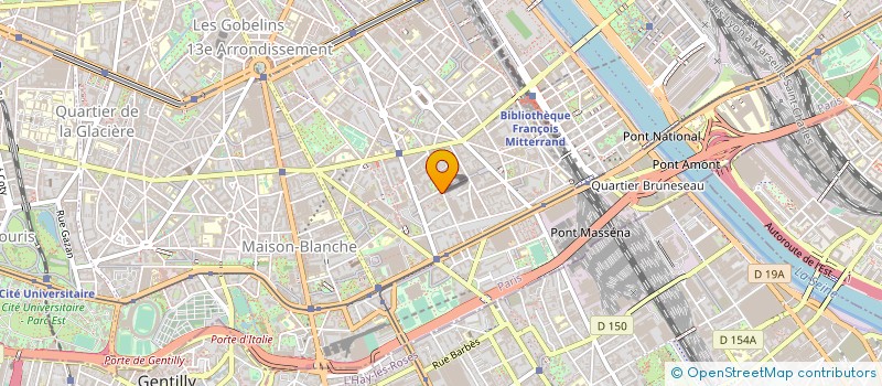 localisation de l'entreprise CLAUDE ARPEL à PARIS