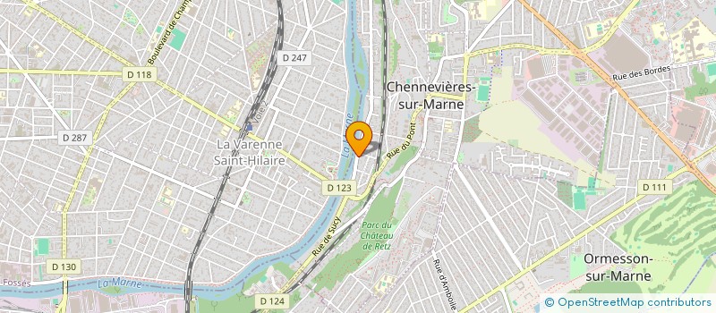 localisation de l'entreprise CLAUDE BESAGNI CONSEILS à CHENNEVIERES-SUR-MARNE