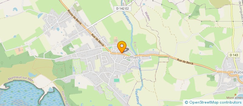 localisation de l'entreprise CLAUDE-CHRISTELLE  GROFFLIERS