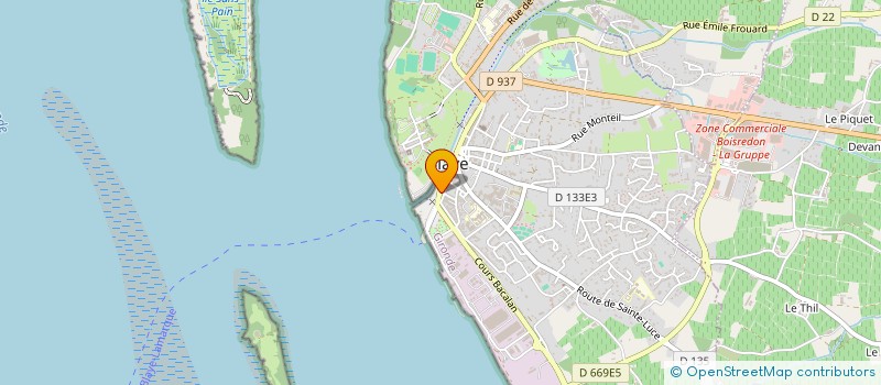 localisation de l'entreprise CLAUDE CLIN PRODUCTIONS à BLAYE