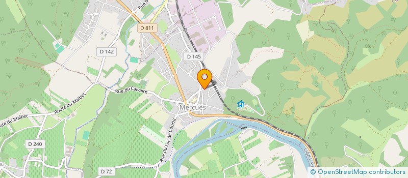 localisation de l'entreprise CLAUDE CONSTRUCTIONS46  MERCUES