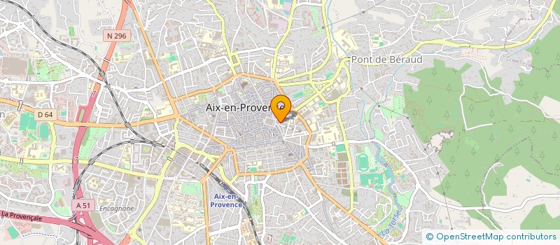 localisation de l'entreprise CLAUDE CUNY à AIX-EN-PROVENCE