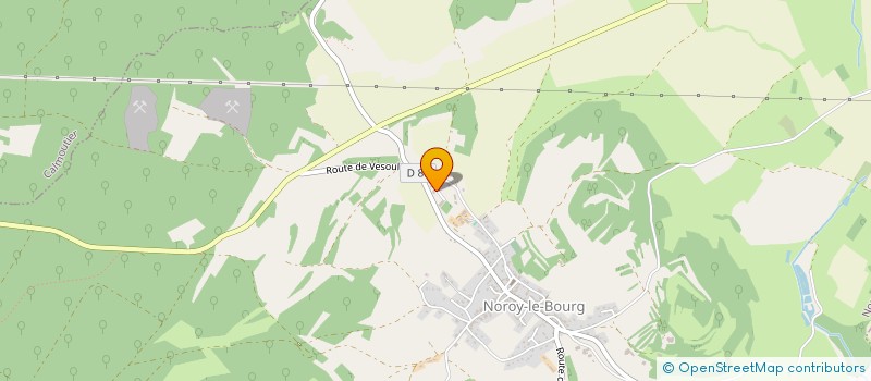 localisation de l'entreprise CLAUDE CURIEN FAST SPEED AUTOMOBILES à NOIDANS-LES-VESOUL