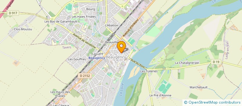 localisation de l'entreprise CLAUDE EON CONSULTING à BEAUGENCY