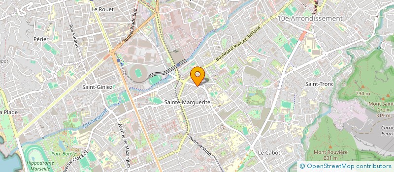 localisation de l'entreprise CLAUDE ET CHRISTINE ASSOCIES à MARSEILLE