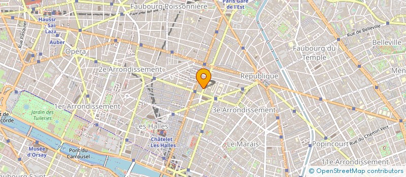 localisation de l'entreprise CLAUDE FIFON  PARIS