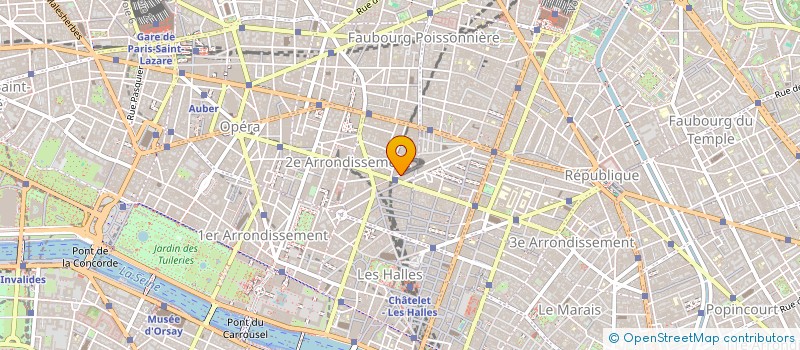 localisation de l'entreprise CLAUDE GOUDIMEL  PARIS