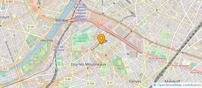 localisation de l'entreprise CLAUDE HOCHEDEZ CONSEIL à ISSY-LES-MOULINEAUX
