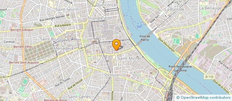 localisation de l'entreprise CLAUDE L à BORDEAUX