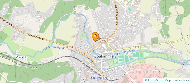 localisation de l'entreprise CLAUDE LEBATARD à COULOMMIERS