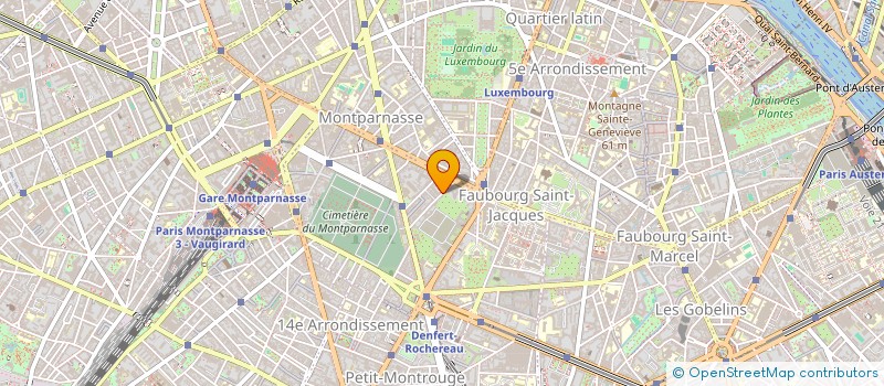 localisation de l'entreprise CLAUDE LOUIS SA  PARIS