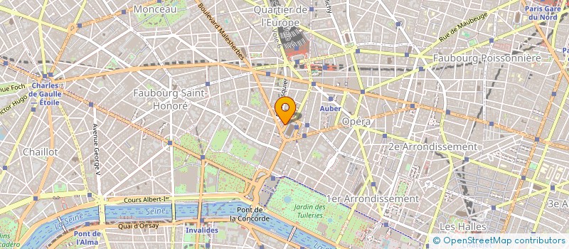 localisation de l'entreprise CLAUDE PIANET COMMUNICATIONS à PARIS