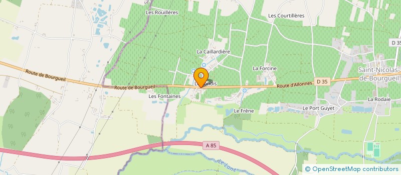 localisation de l'entreprise CLAUDE & ROBERT HERITIERS à SAINT-NICOLAS-DE-BOURGUEIL