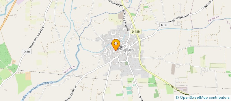 localisation de l'entreprise CLAUDE WILD MANAGEMENT  MAILLANE