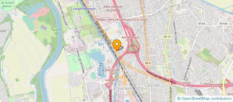 localisation de l'entreprise CLAUDEL INDUSTRIES SA à TOULOUSE