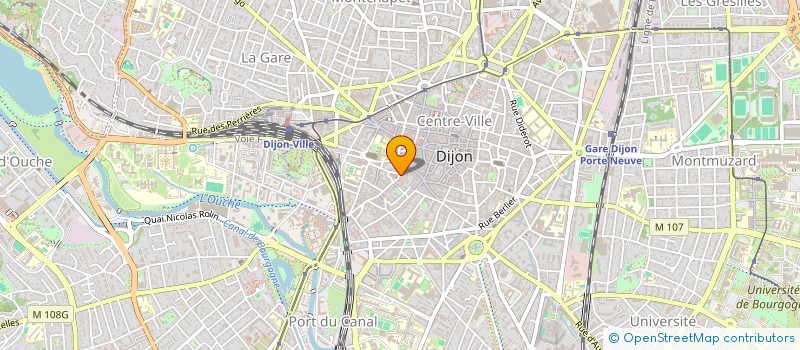 localisation de l'entreprise CLAUDEL & VEJUX à DIJON