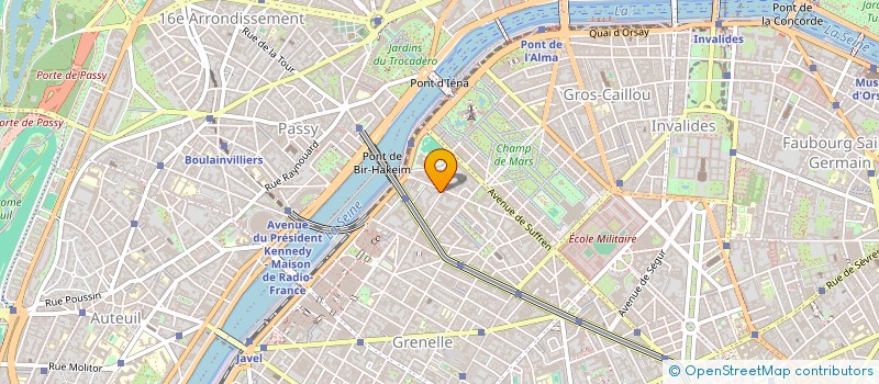 localisation de l'entreprise CLAUDEPORET  PARIS