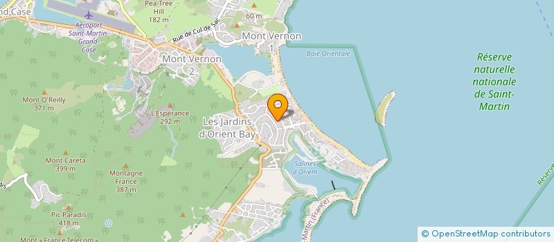 localisation de l'entreprise CLAUDIA à SAINT MARTIN