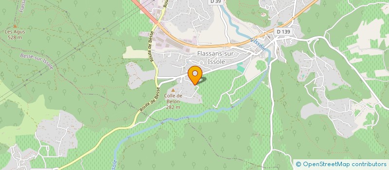 localisation de l'entreprise CLAUDIANUS  FLASSANS-SUR-ISSOLE