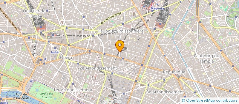 localisation de l'entreprise CLAUDIFAL SARL  PARIS