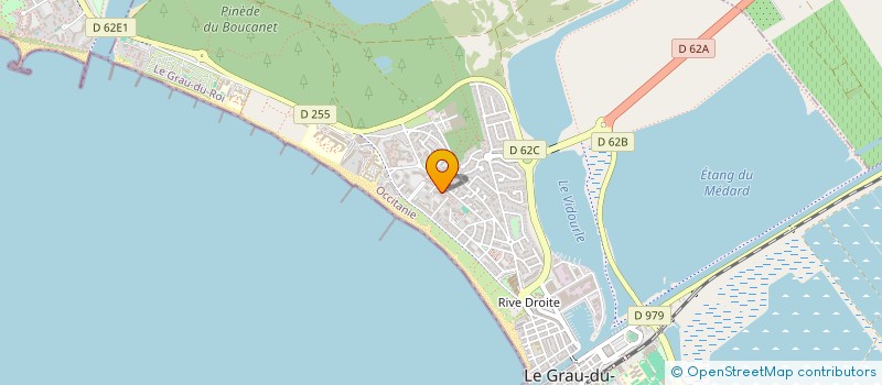 localisation de l'entreprise CLAUDIFLOR  LE GRAU-DU-ROI