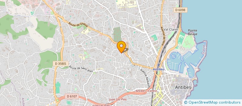 localisation de l'entreprise CLAUDIOMUSICSOW à ANTIBES