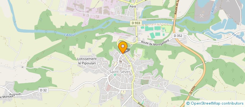 localisation de l'entreprise CLAUDIU à SAINT-SEVER