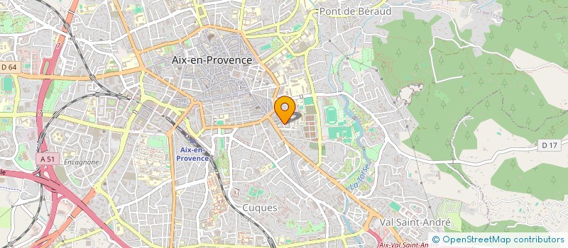 localisation de l'entreprise CLAUDIUS à AIX-EN-PROVENCE