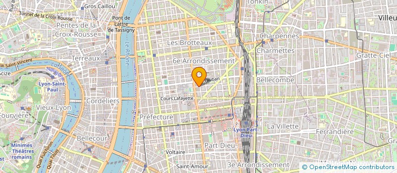 localisation de l'entreprise CLAUDIUS IMMO  LYON