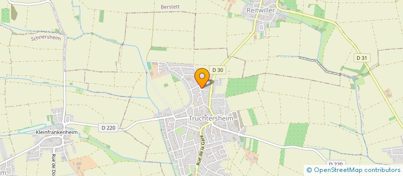 localisation de l'entreprise CLAUDON BA  TRUCHTERSHEIM