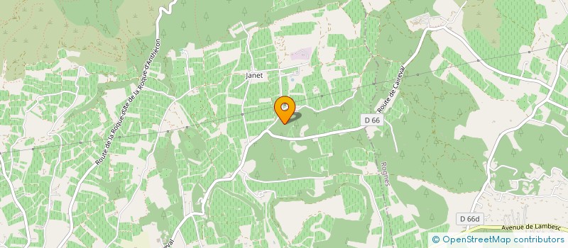 localisation de l'entreprise CLAUDY  LAMBESC