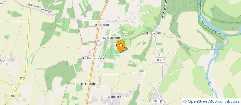 localisation de l'entreprise CLAUDYMA  PARAY-SOUS-BRIAILLES