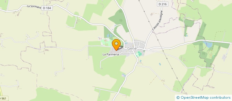 localisation de l'entreprise CLAUMAX  LONGUENEE-EN-ANJOU