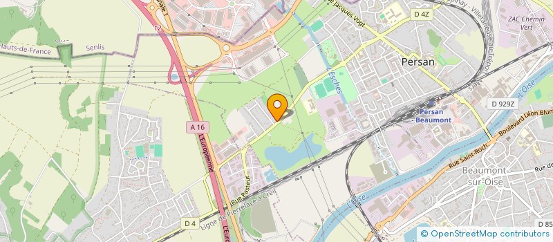 localisation de l'entreprise CLAUMIPE  PERSAN