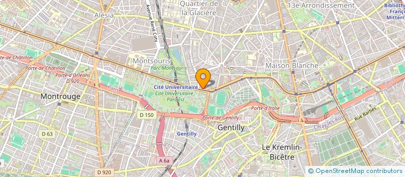 localisation de l'entreprise CLAUNEL  PARIS