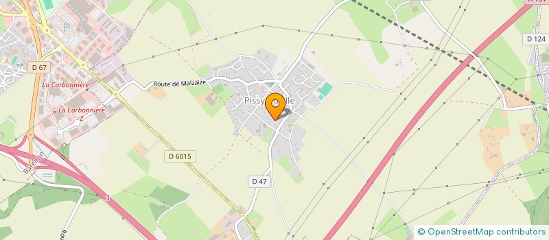 localisation de l'entreprise CLAUNIEL  PISSY-POVILLE