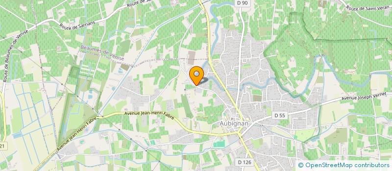 localisation de l'entreprise CLAURE  AUBIGNAN