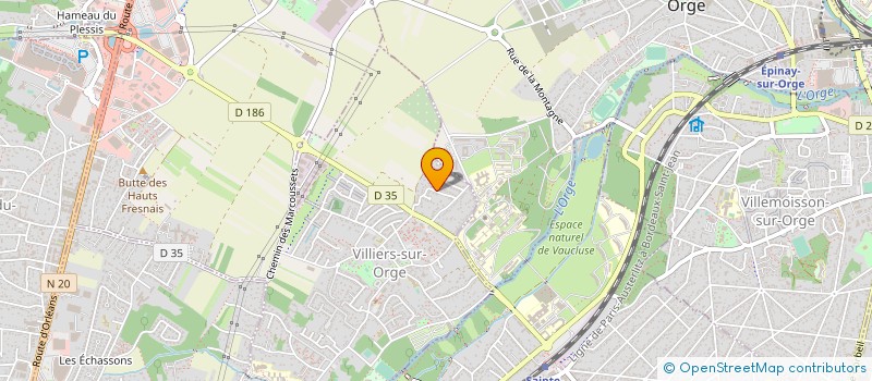 localisation de l'entreprise CLAURICA  VILLIERS-SUR-ORGE