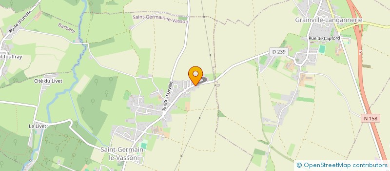 localisation de l'entreprise CLAUS RACING  SAINT-GERMAIN-LE-VASSON