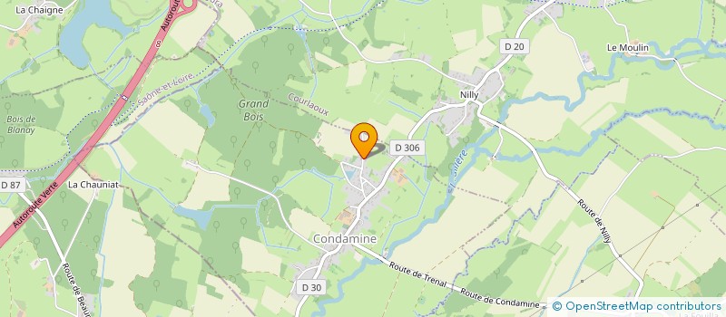 localisation de l'entreprise CLAUSES ET TERRITOIRES  CONDAMINE