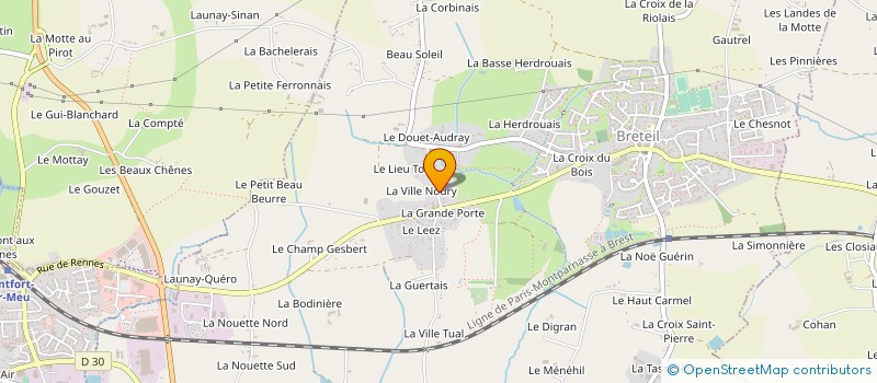 localisation de l'entreprise CLAUSIM  LE RHEU